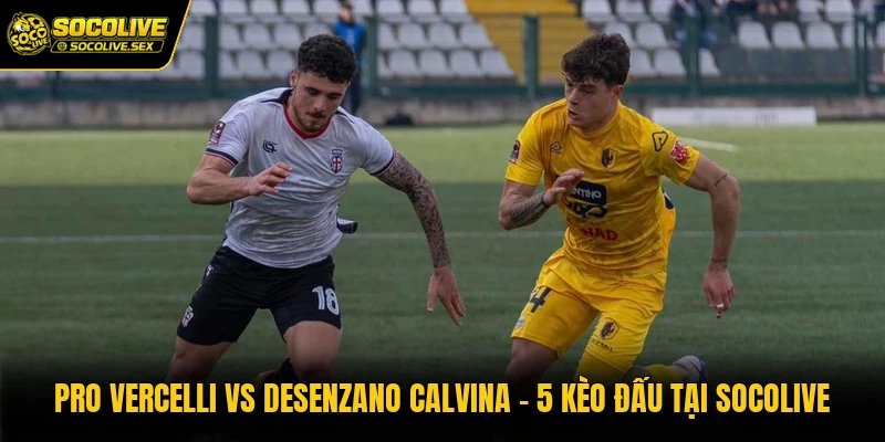 Pro Vercelli Vs Desenzano Calvina - 5 Kèo Đấu Tại Socolive